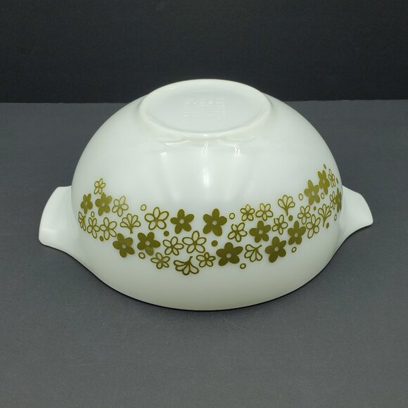Pyrex Spring Blossom 2.5 Qt Cinderella Mixing Bowl Crazy Daisy #443 Serving Bowl - Picture 10 of 11